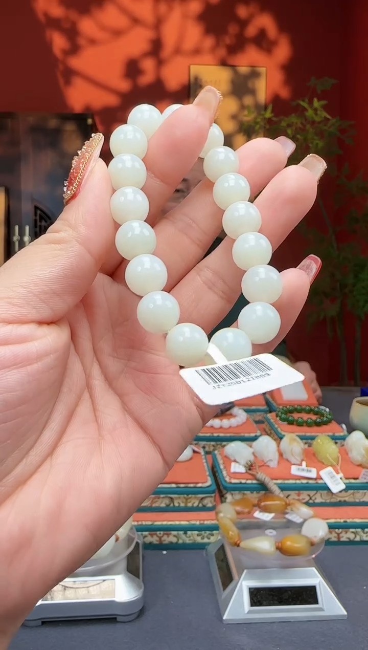 【闪购商品】和田玉手串未镶嵌手串11