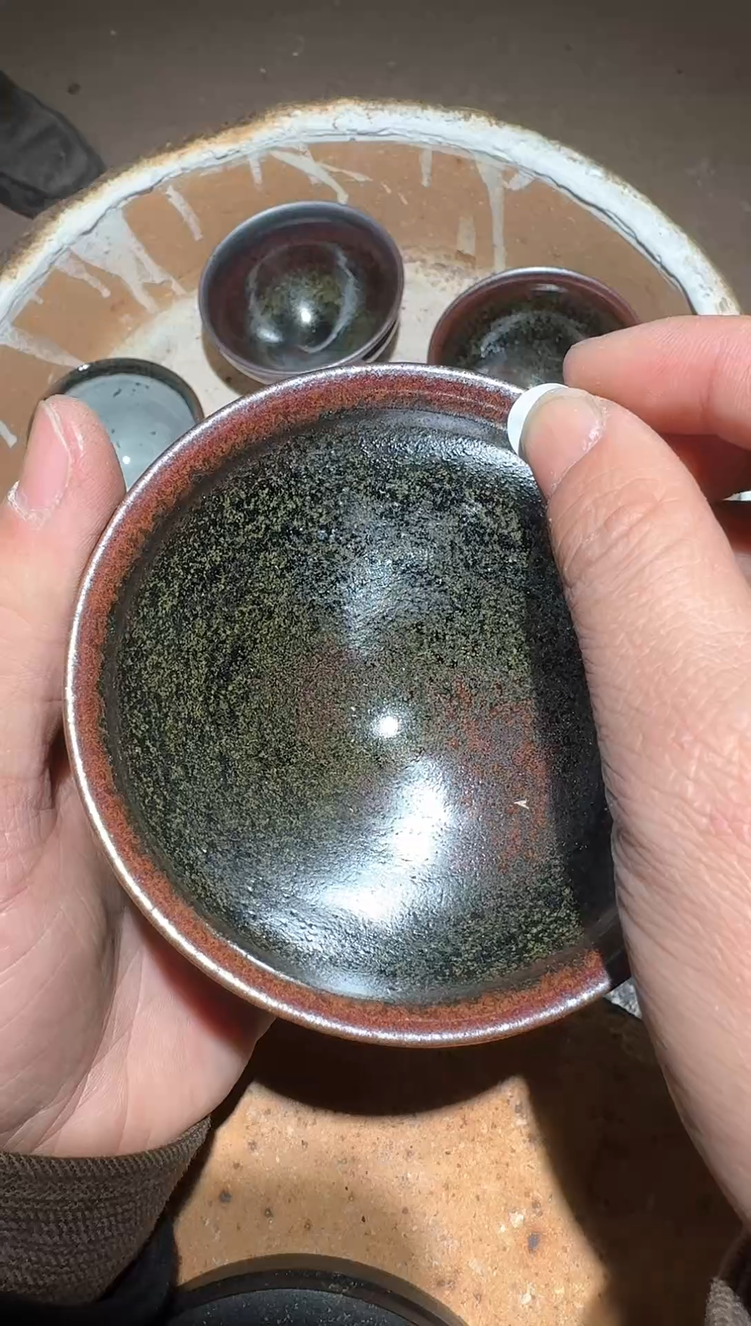 【闪购商品】茶盏建窑建盏柴烧118