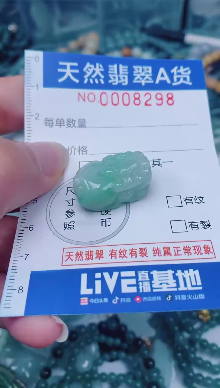 颈饰未镶嵌翡翠00008298