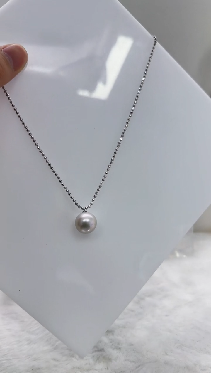 【闪购商品】淡水珍珠DA银S925镶嵌a924 吊坠