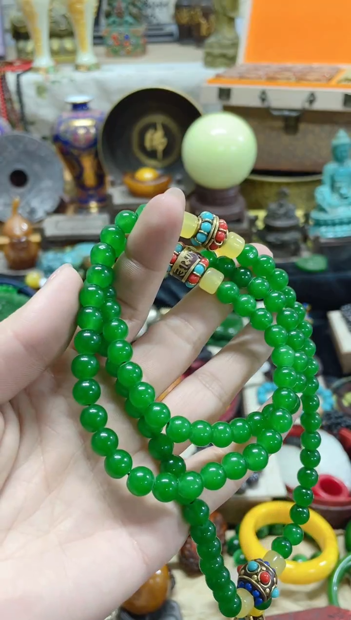 【闪购商品】和田玉（碧玉）颈饰未镶嵌主播推荐主播推荐