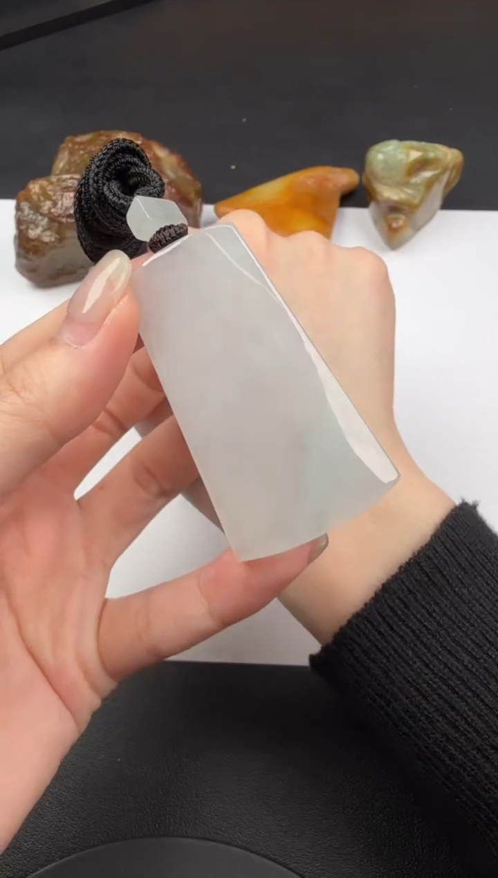 吊坠(不含链)未镶嵌翡翠翡翠饰品-41