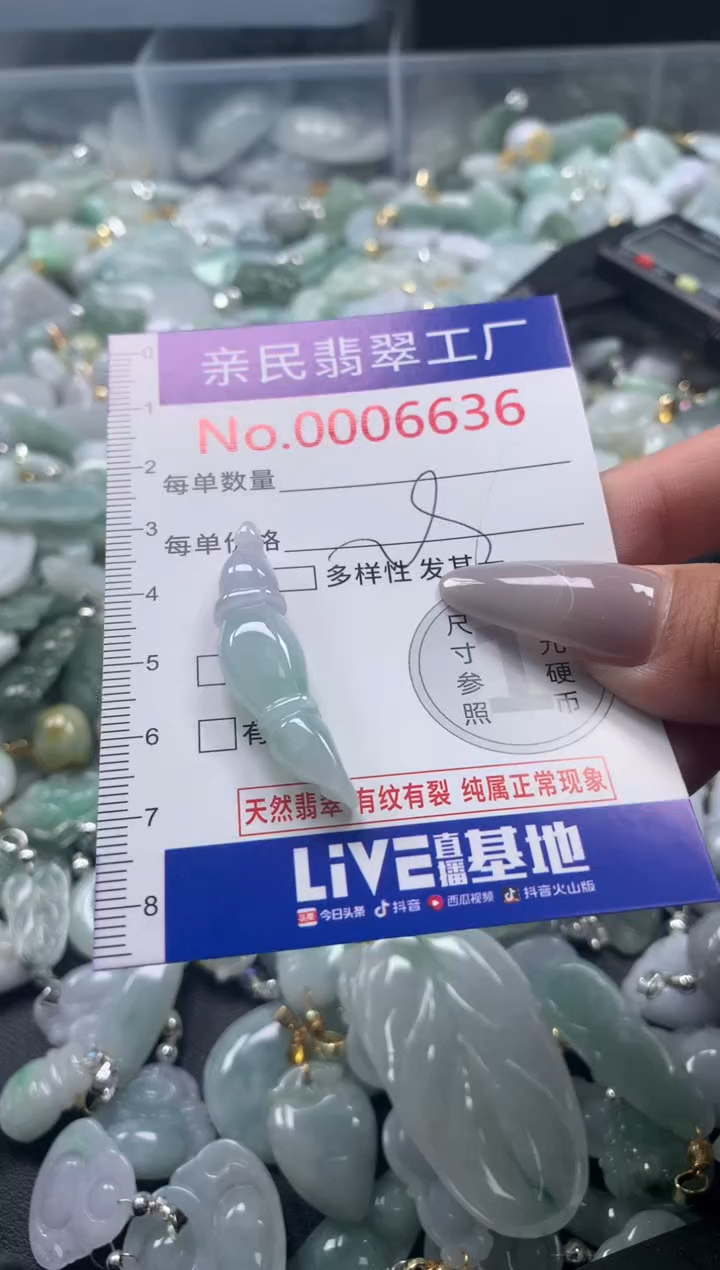 颈饰未镶嵌翡翠6636