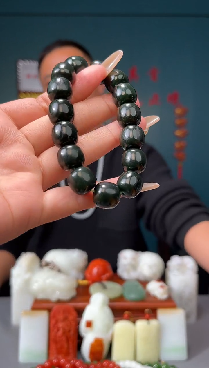 【闪购商品】和田玉手串未镶嵌手串/