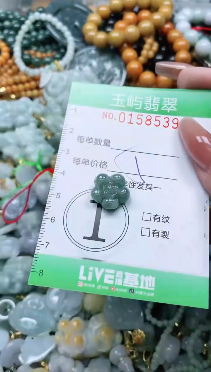 翡翠未镶嵌颈饰闪购0158539