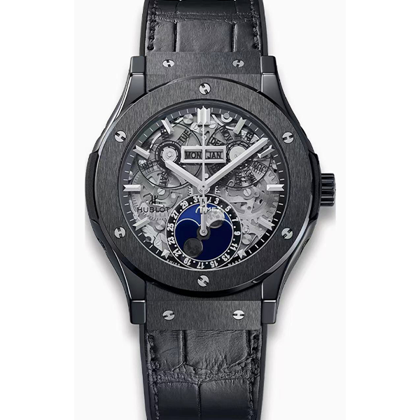 99新 Hublot/宇舶表 老佛爷/宇舶517/自动机械/单表/45mm