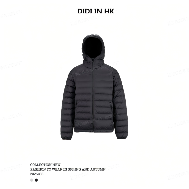 2025秋冬新款连帽排骨轻量简约户外羽绒服不及汪伦送我情