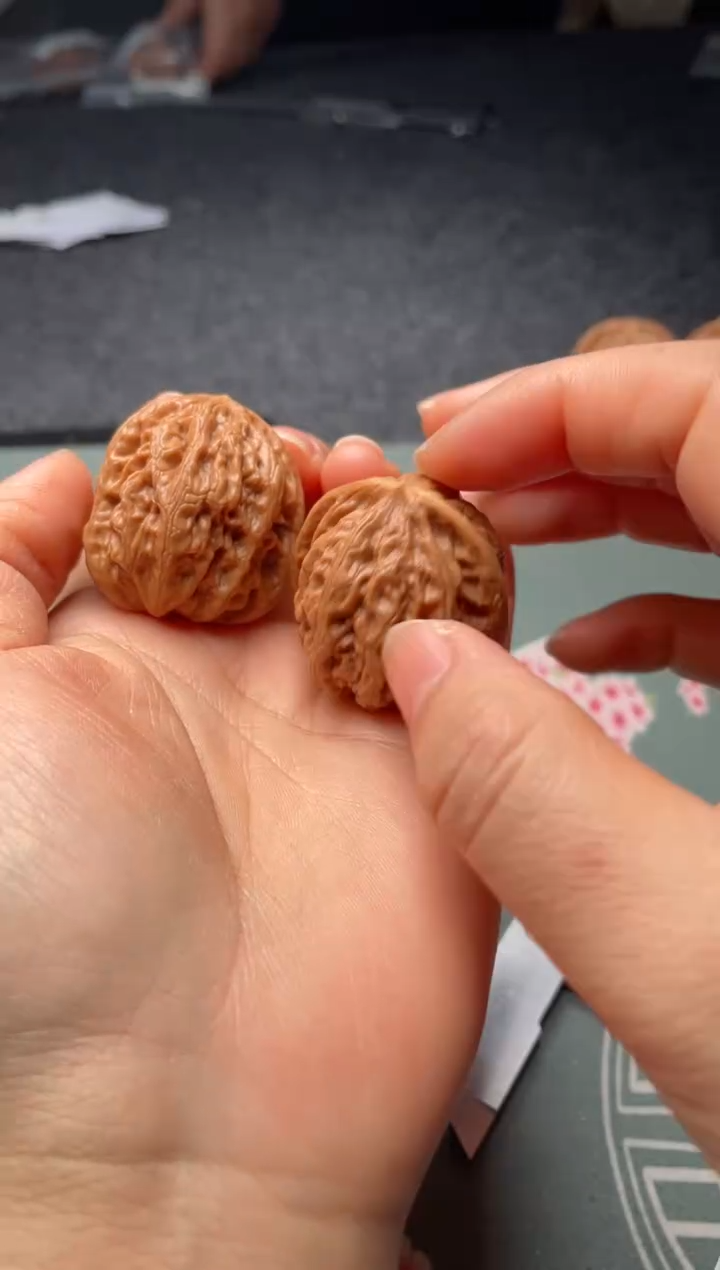 把件文玩核桃w356 九龙 35尺