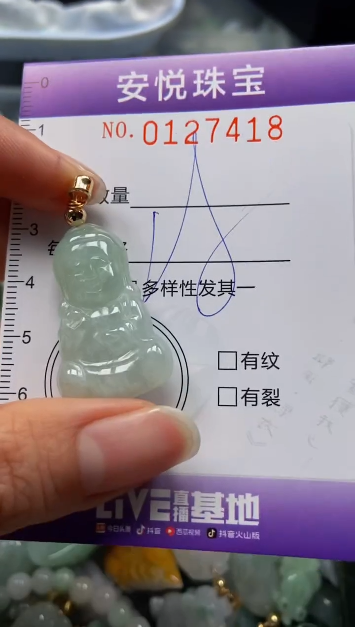 【闪购商品】翡翠颈饰未镶嵌闪购0127418