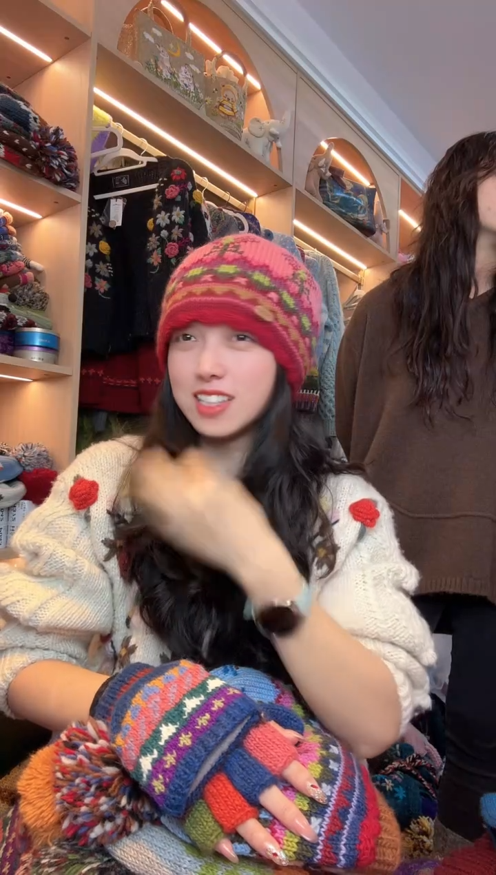 绵羊毛美利奴爱情海冷帽