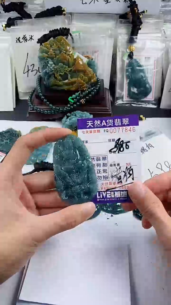 【闪购商品】翡翠颈饰未镶嵌            