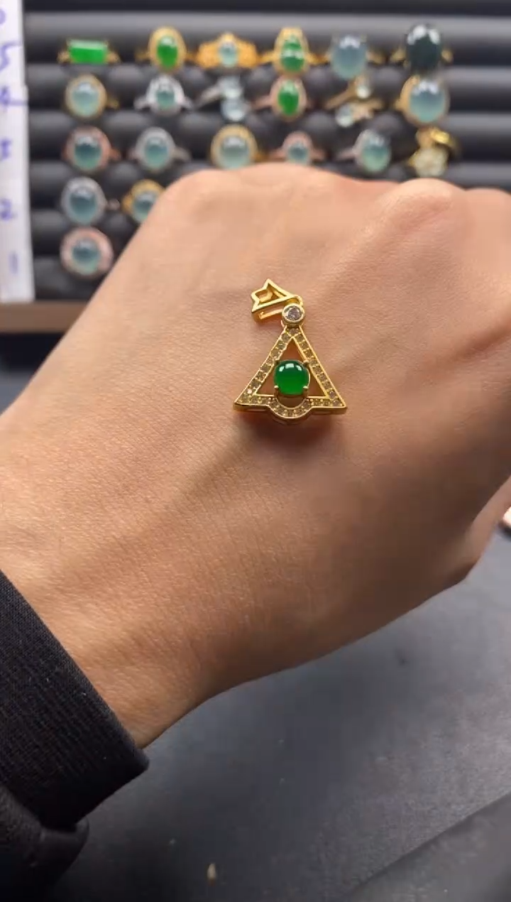 未镶嵌戒指翡翠51511