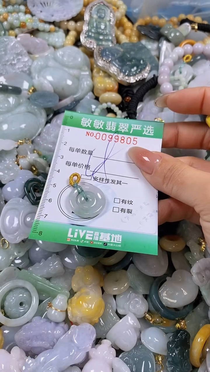 【闪购商品】翡翠颈饰未镶嵌闪购0099805