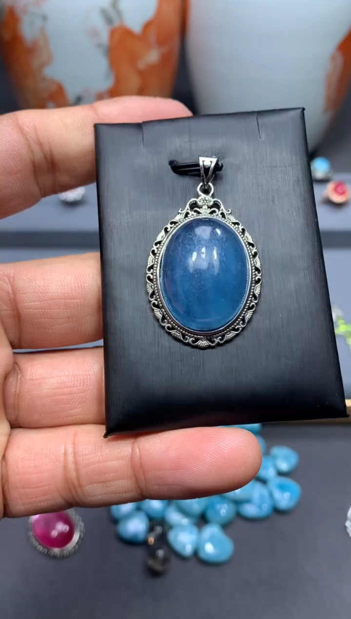 【闪购商品】海蓝宝石颈饰未镶嵌W48（随机性发货只发一单）