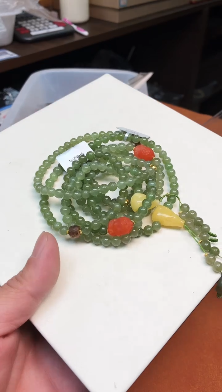 颈饰未镶嵌和田玉Q42