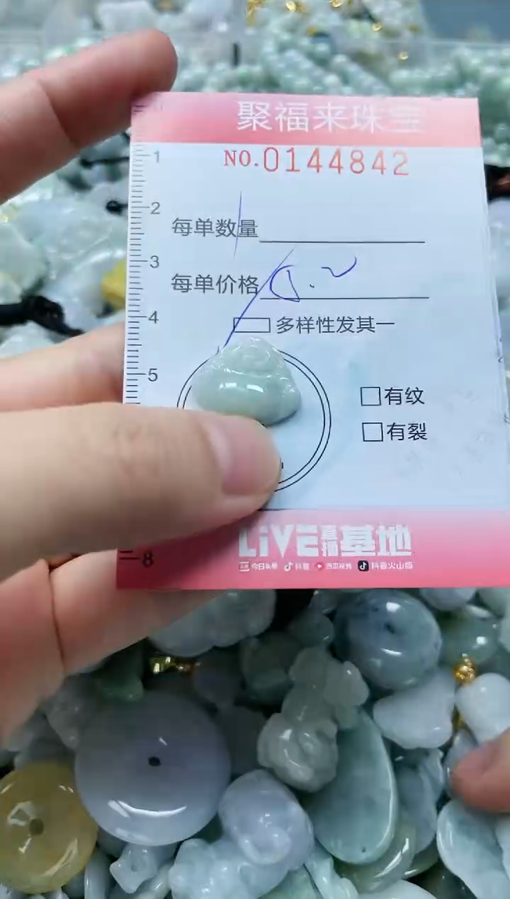 【闪购商品】翡翠未镶嵌颈饰闪购0144842多样性发其一
