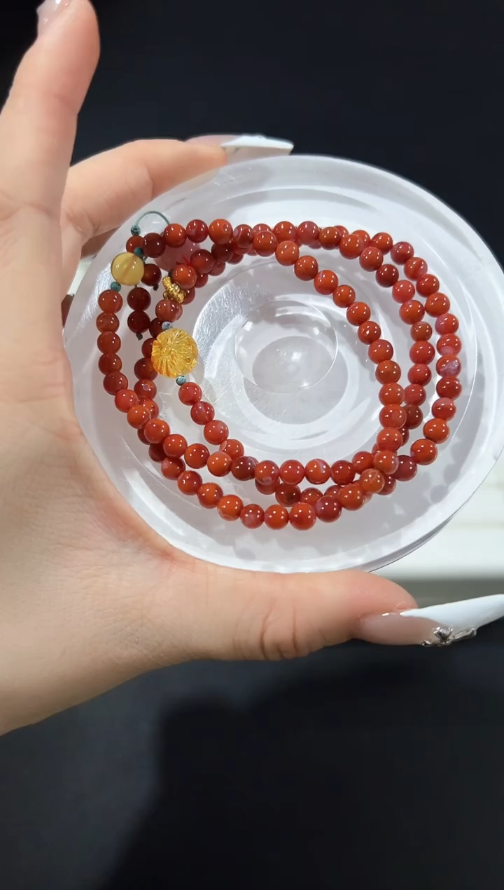 未镶嵌手链南红玛瑙26g多样性发其一【1条】默认微瑕