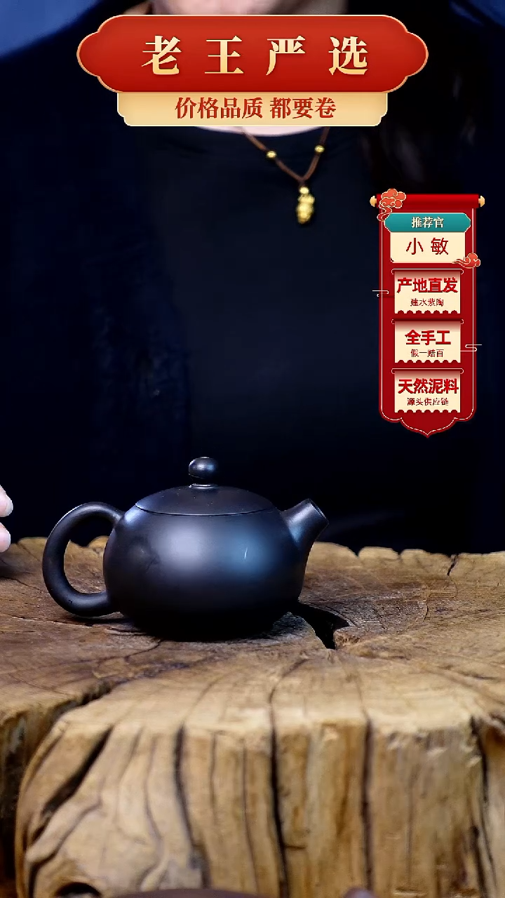 【闪购商品】壶建水紫陶全手工壶 小品