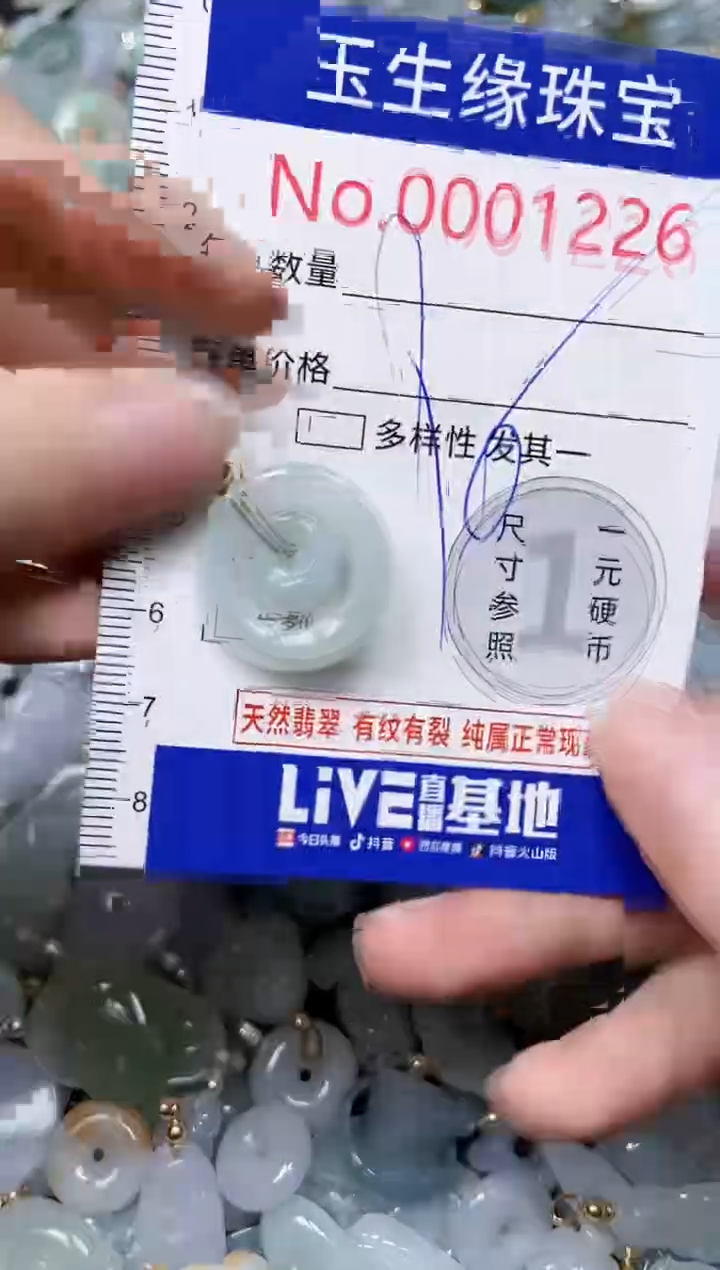 【闪购商品】翡翠颈饰未镶嵌闪购00001226