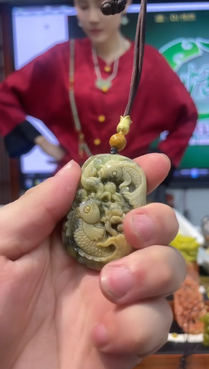 【闪购商品】岫玉吊坠未镶嵌·