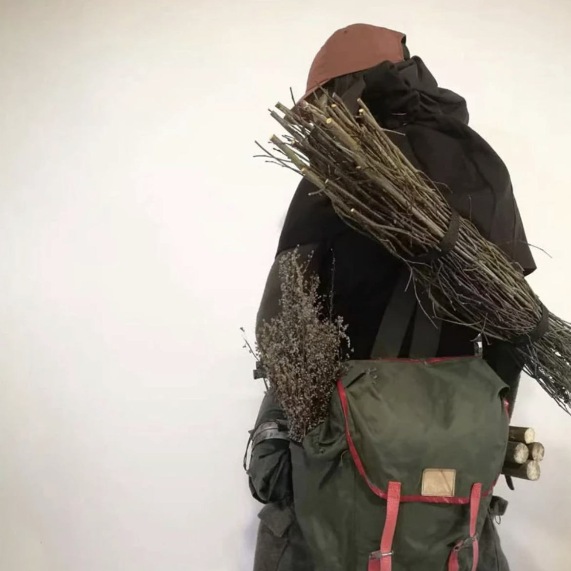 25109#松石牛仔洗水工装直筒牛仔长裤