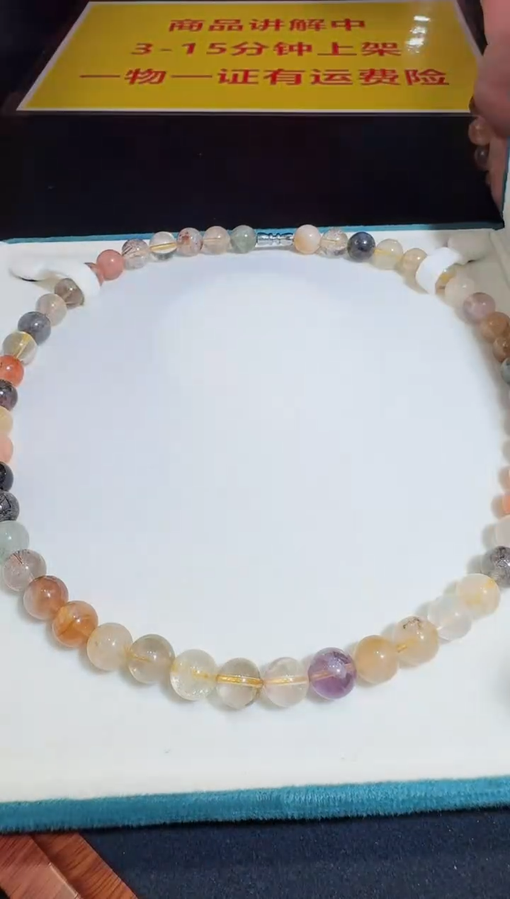 【闪购商品】水晶项链未镶嵌发一件