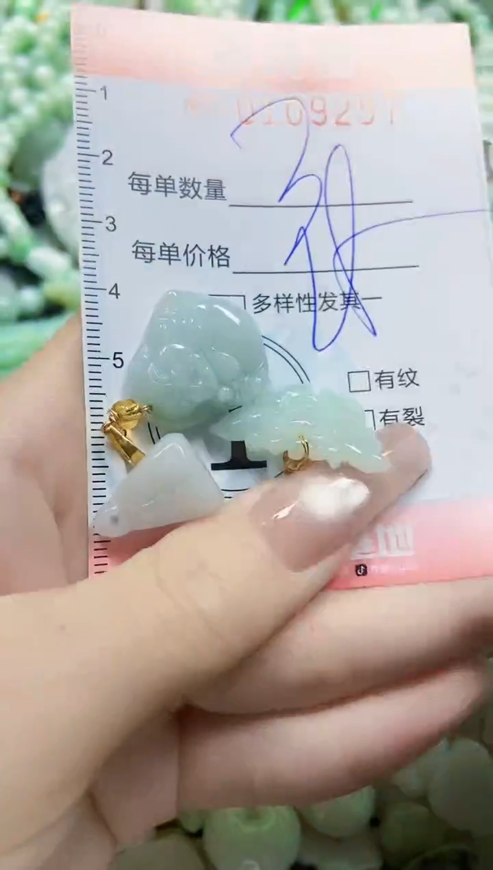 【闪购商品】翡翠颈饰未镶嵌闪购0109257