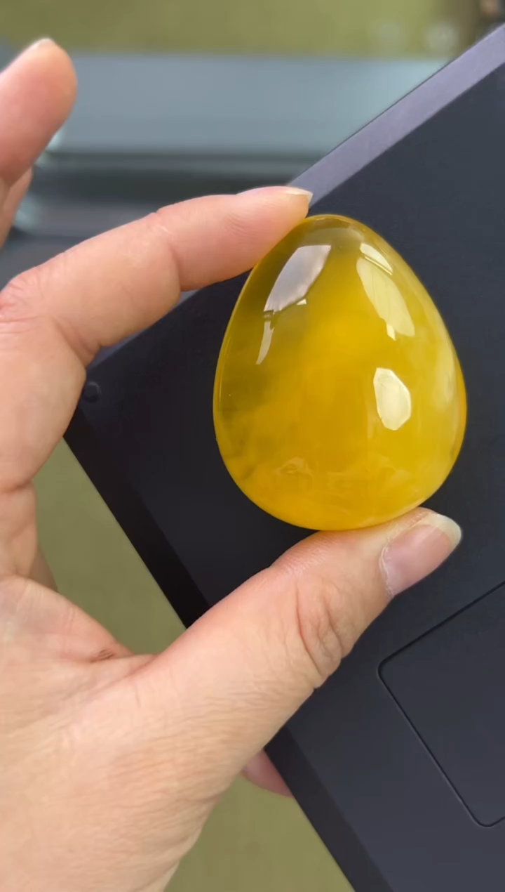 裸石琥珀未镶嵌琥珀蜜蜡吊坠