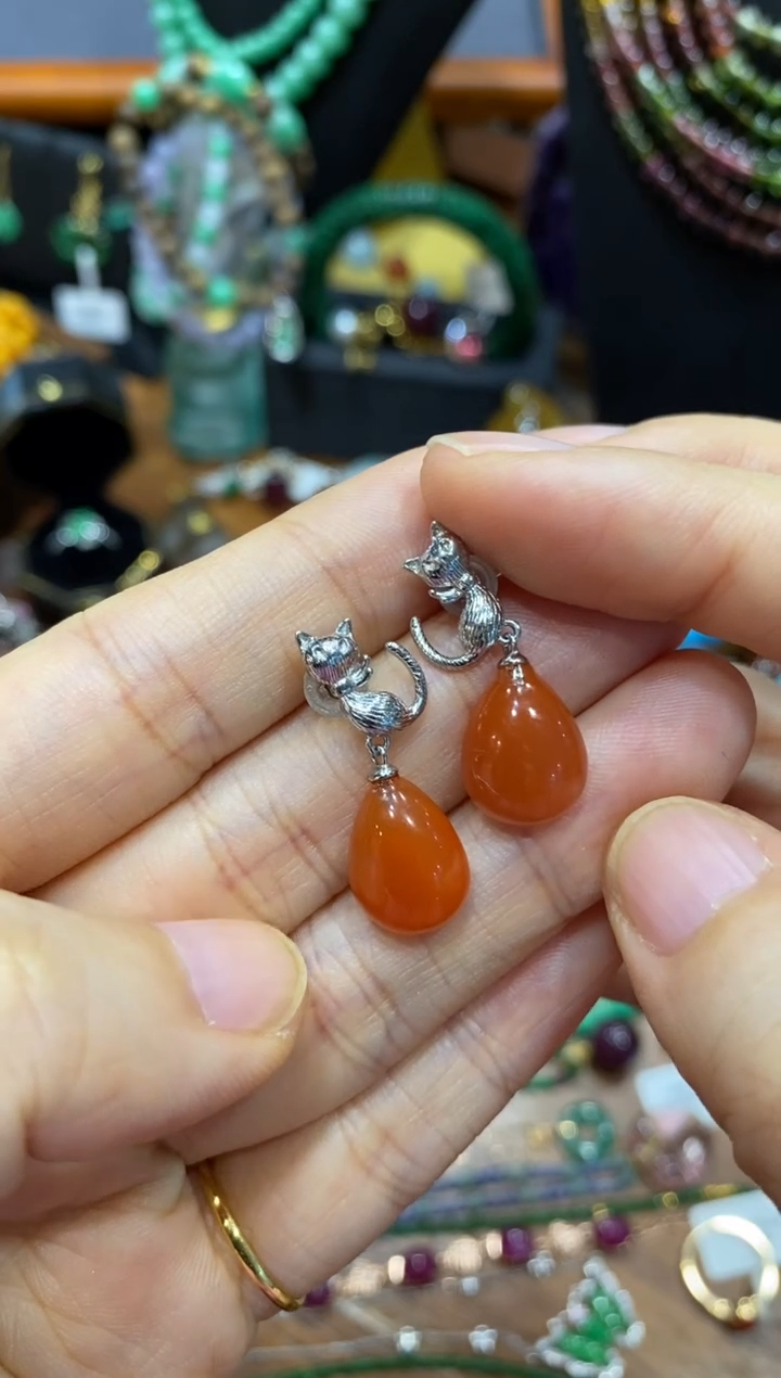 无非金属闪购商品猫耳环150