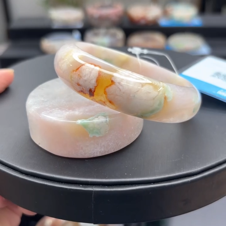 非金属布艺手镯  非金属手镯琦丽雅樱花手镯58  C846