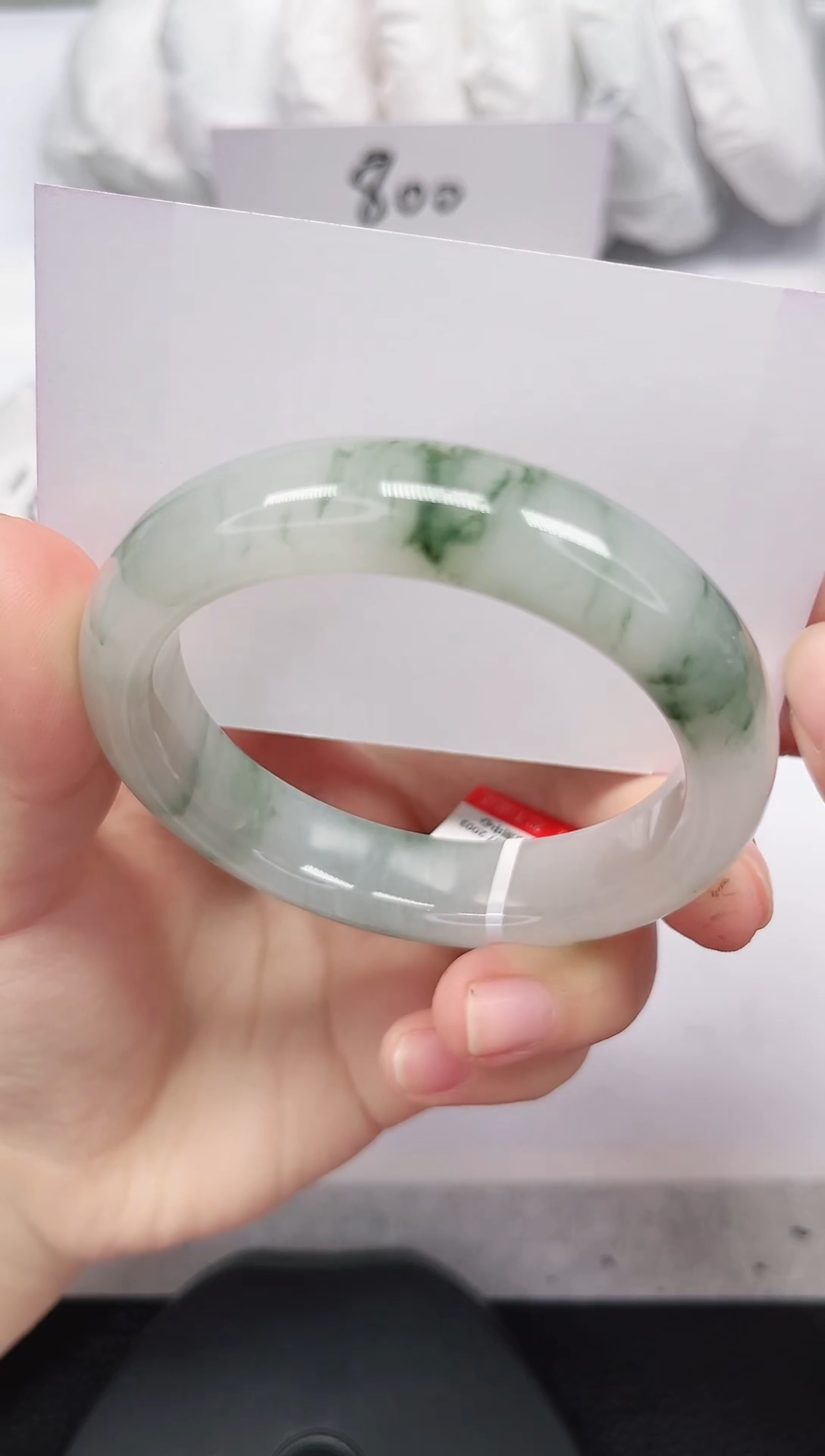 未镶嵌手镯石英岩玉17-54/55