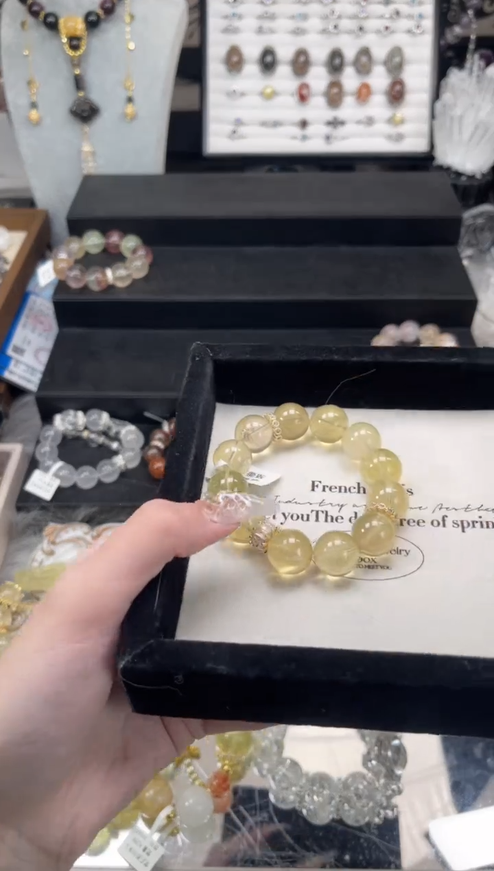 【闪购商品】水晶手链未镶嵌天然水晶 多样性发货