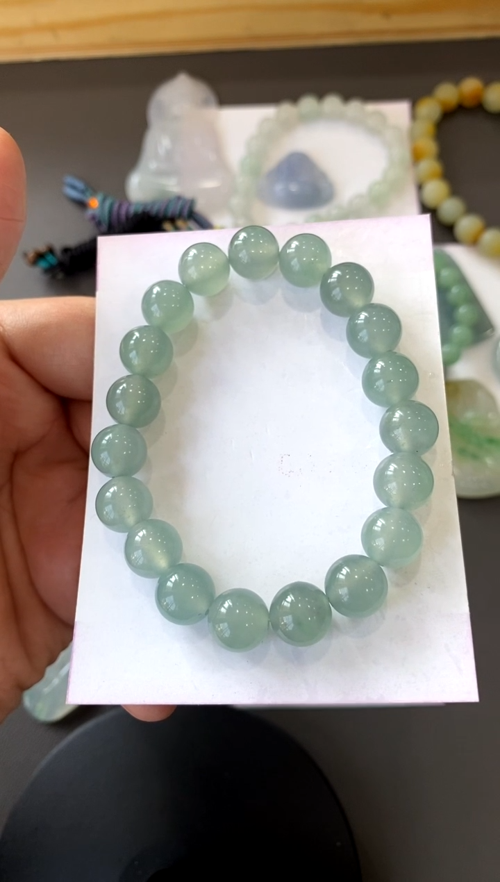 【闪购商品】定制翡翠未镶嵌手串