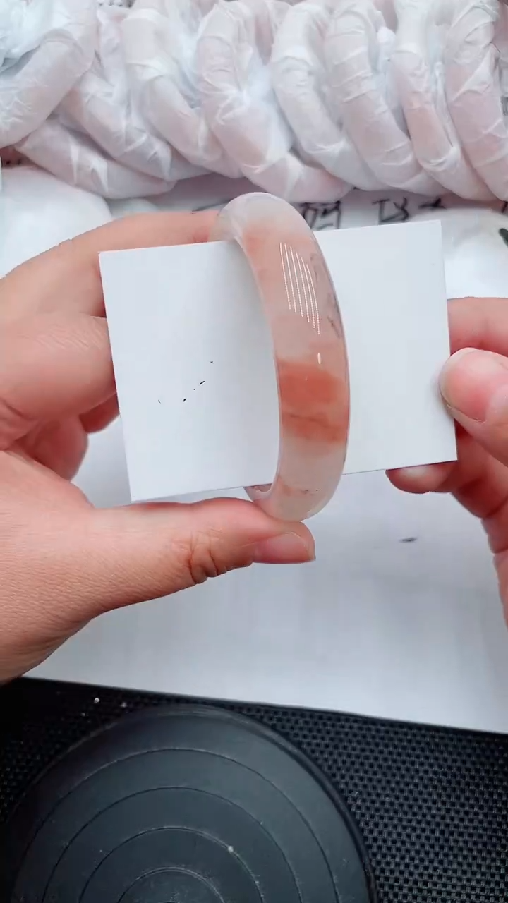 未镶嵌手镯石英质玉124-56-57