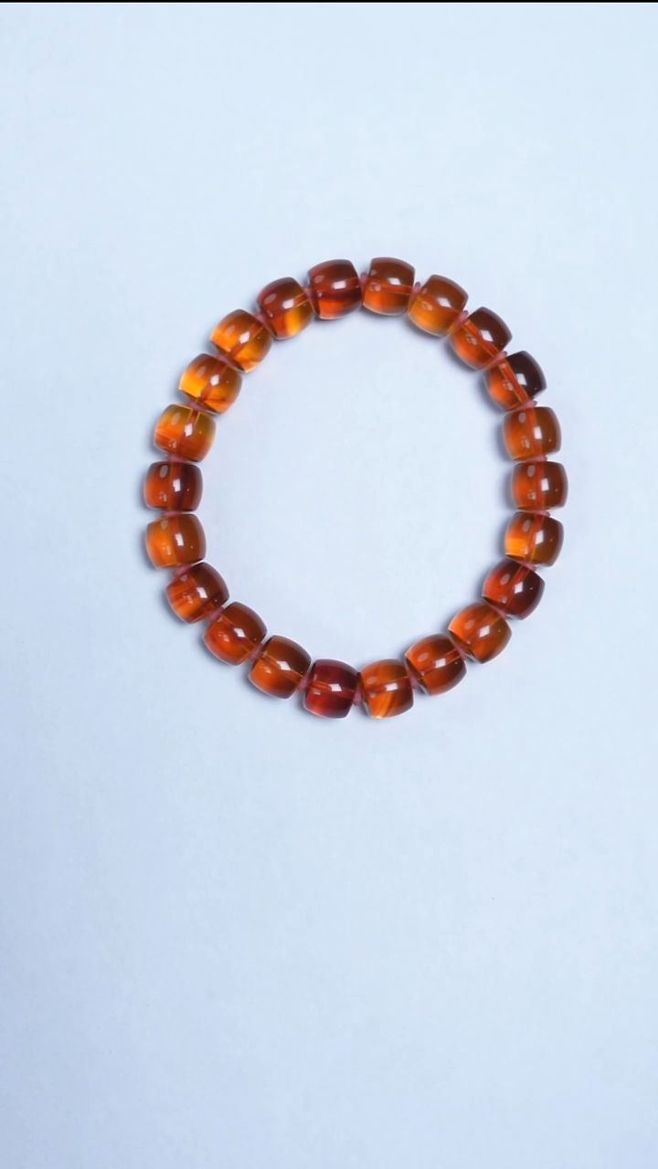 手链琥珀未镶嵌茶珀直切手串