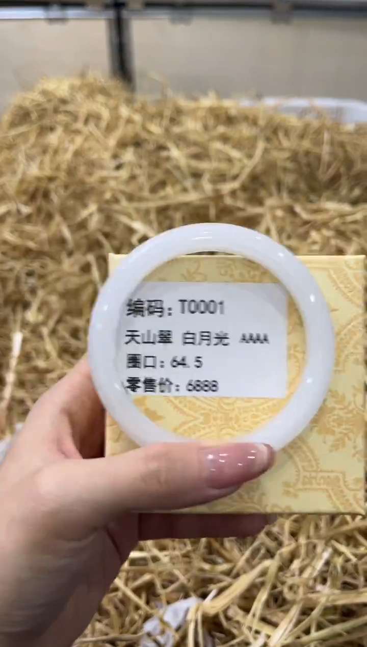 未镶嵌手镯石英质玉T0001