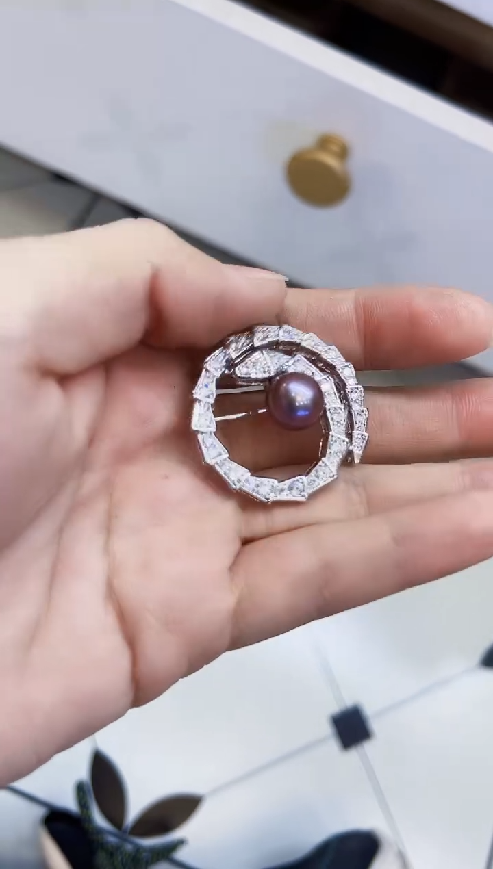 【闪购商品】淡水珍珠胸饰未镶嵌胸针