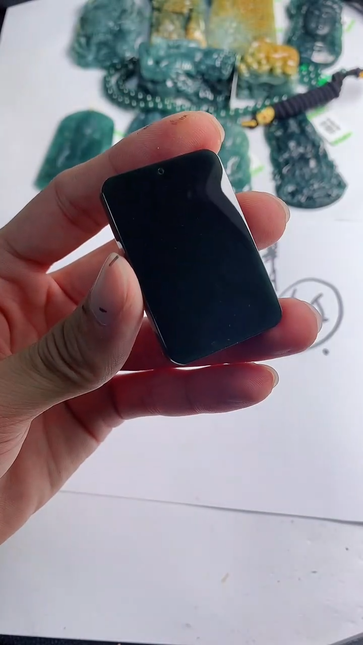 【闪购商品】和田玉（青玉）颈饰未镶嵌 多样性一件随机发货 无事牌88