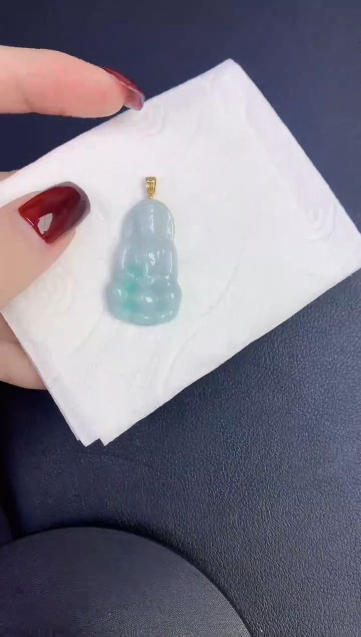 颈饰未镶嵌翡翠缅甸天然翡翠A货