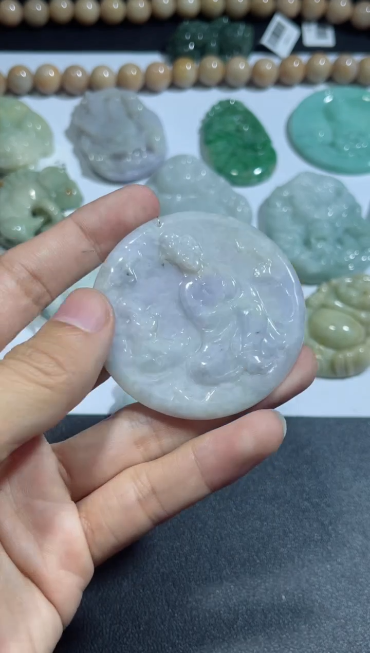 【闪购商品】翡翠颈饰未镶嵌00019954