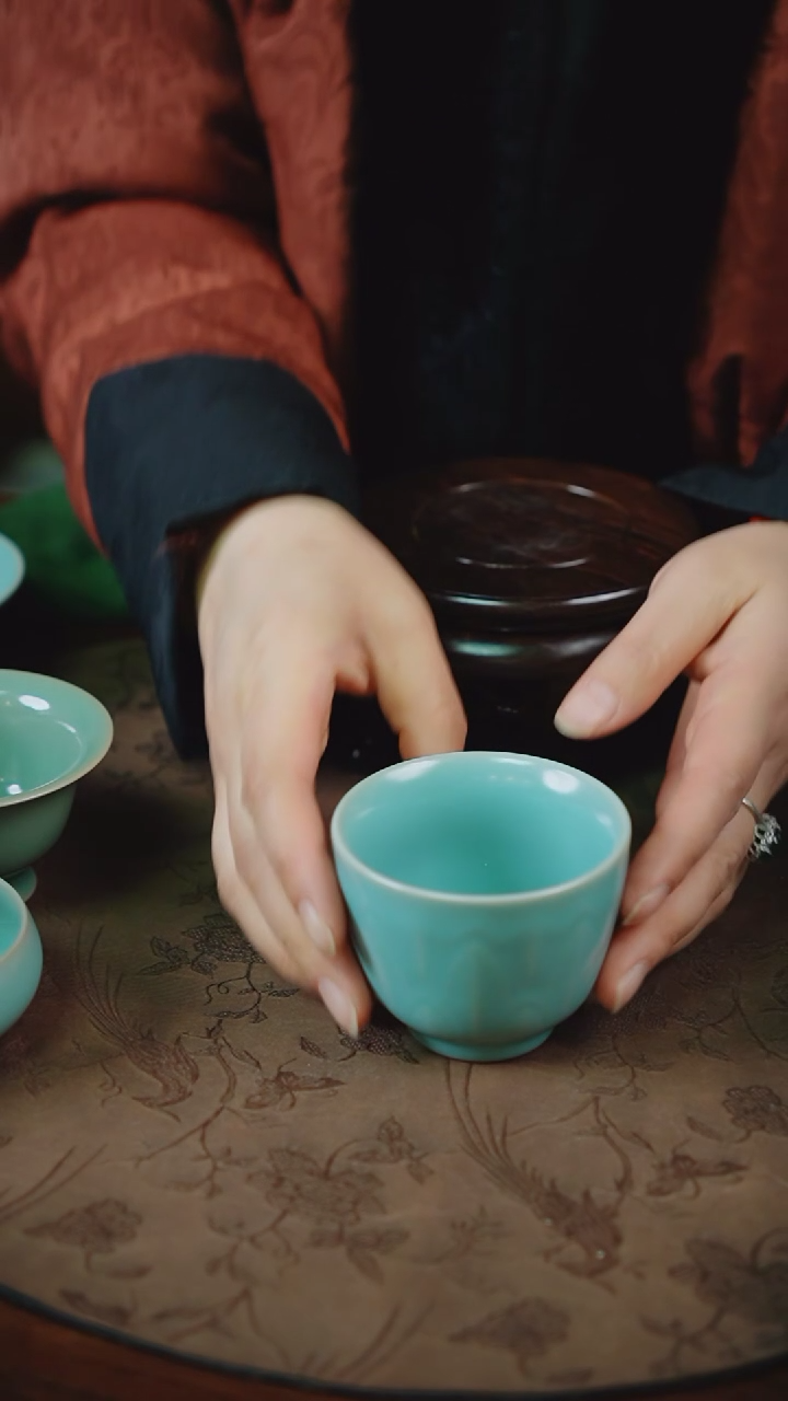【闪购商品】杯117汝瓷纯手工茶杯