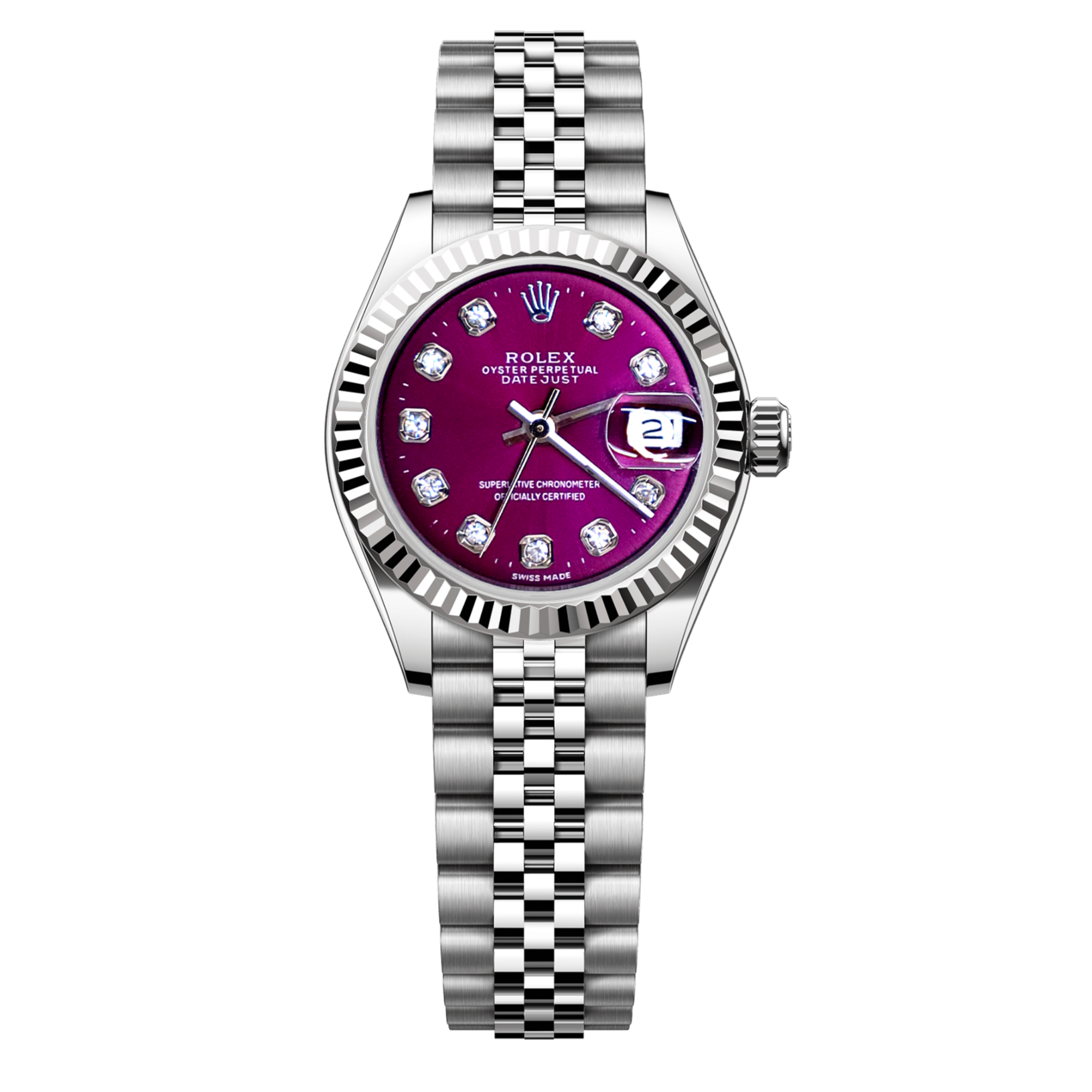 99新 Rolex/劳力士  腕表/贰亿女表/劳力士日志/B6185/6917/26mm