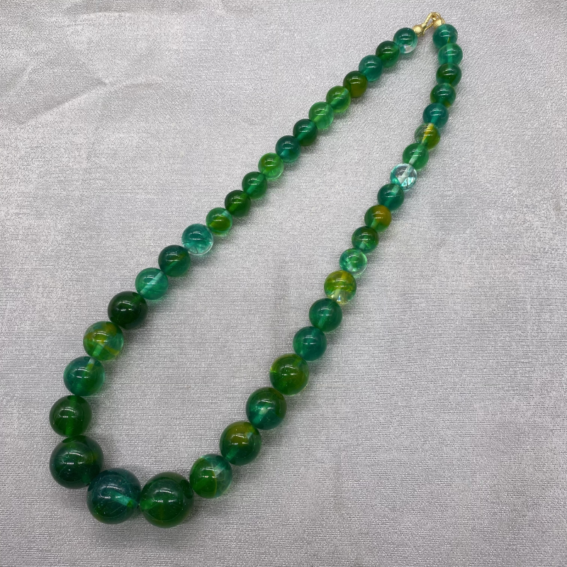 【绿意盎然 永恒暖阳】绿项链ZX181674