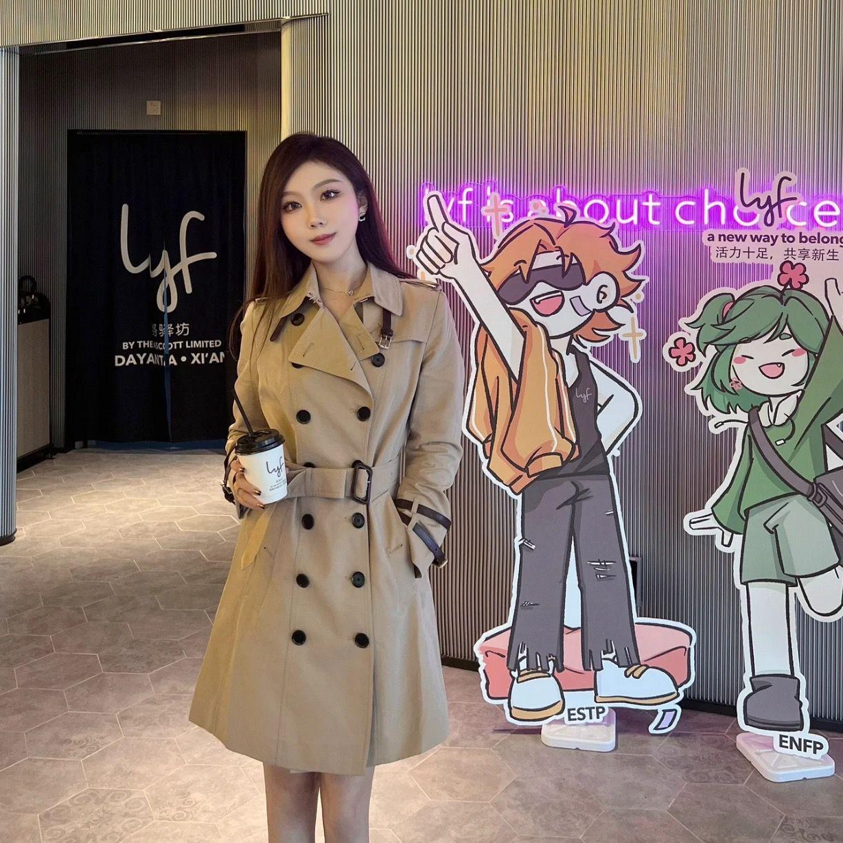 99新 BURBERRY/博柏利 双双臻选/nn01003/博柏利大衣/uk4码