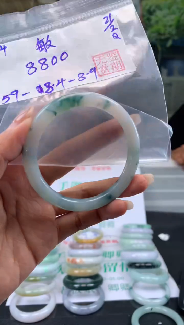 【闪购商品】翡翠手镯未镶嵌翡翠手镯 下单联系小耳机#