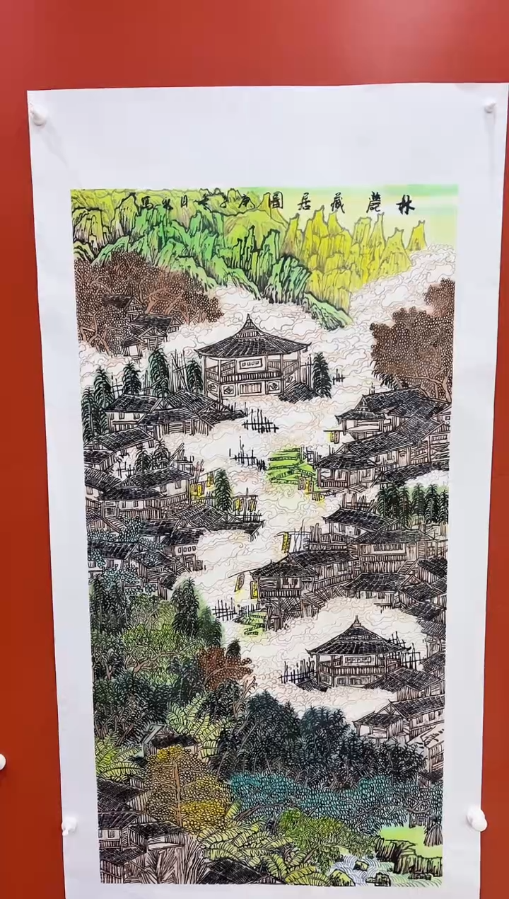 书法王月新国画作品