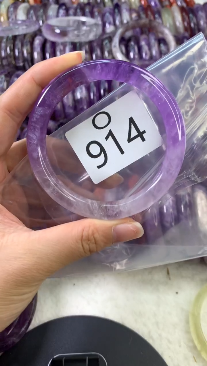 【闪购商品】水晶水晶手镯O未镶嵌914-57