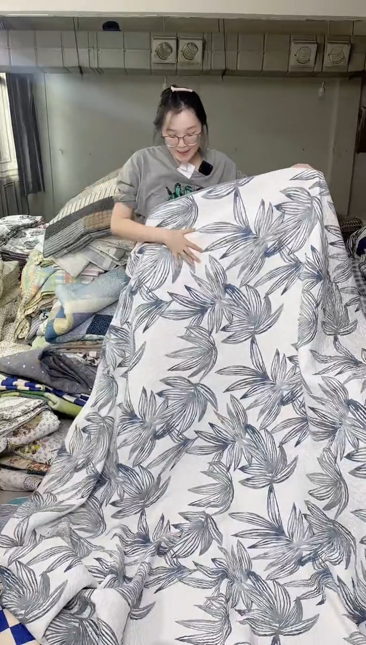 棉200*230白底大叶子