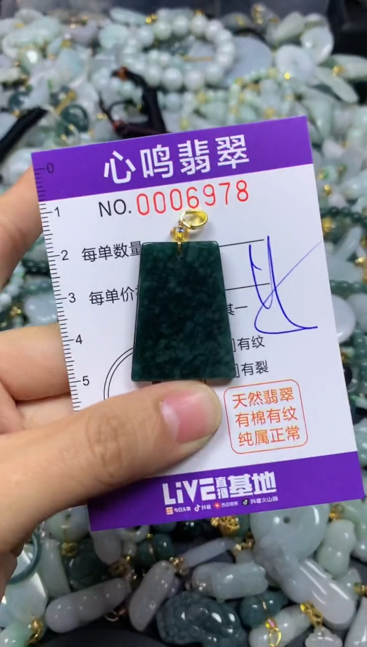 【闪购商品】翡翠颈饰未镶嵌闪购006978