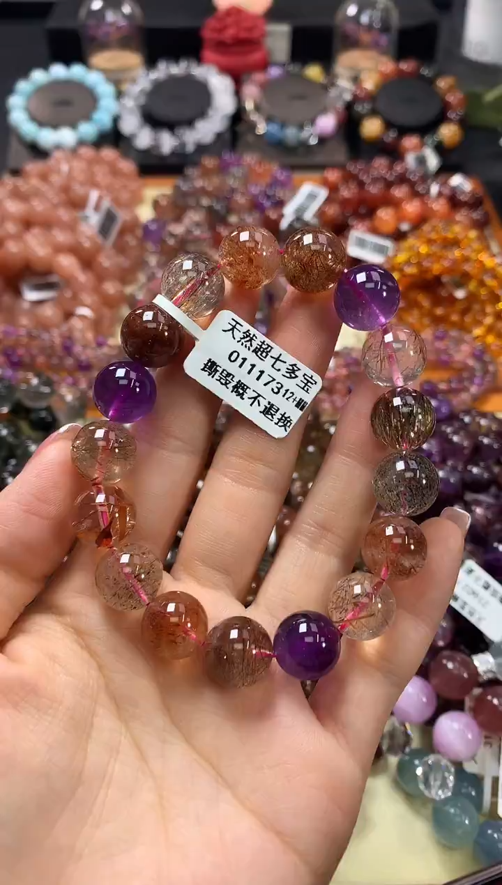 未镶嵌手链水晶12+